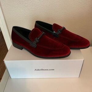 Aldo Velvet Men’s Loafers Size 9